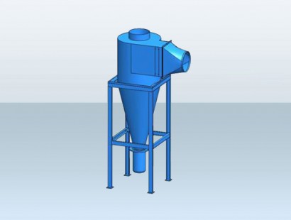 350接口旋风除尘
